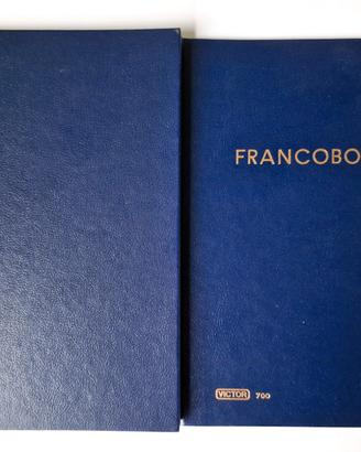 Classificatore A5 porta FRANCOBOLLI, colore blu
