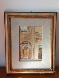Quadro olio su tela R. Bagnoli