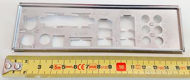 I/O shield per scheda madre Asus P5LD2 Deluxe ATX