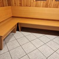 panca angolare ciliegio