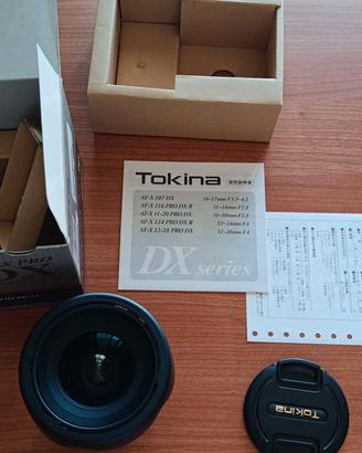 Obiettivo 11-16 Tokina attacco Nikon