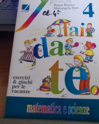 Fai da te  esercizi & giochi vacanze mate scie 4^