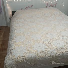 Copriletto matrimoniale  uncinetto 
