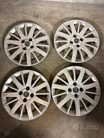 Borchie copricerchio Fiat da 15 4x98