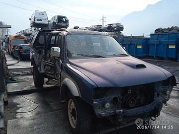 MITSUBISHI L200 2.5 TD 2000 4D56  PER RICAMBI