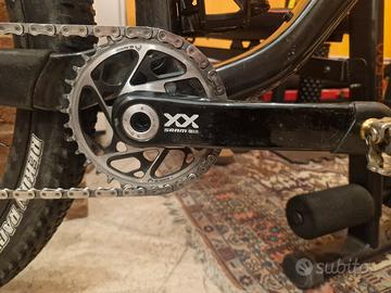 SRAM Guarnitura - XX Eagle - Carbon - 175mm