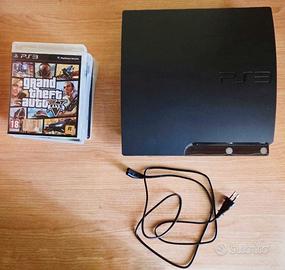 PS3 Slim 320GB + Giochi Inclusi – NO Controller