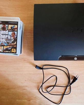 PS3 Slim 320GB + Giochi Inclusi – NO Controller