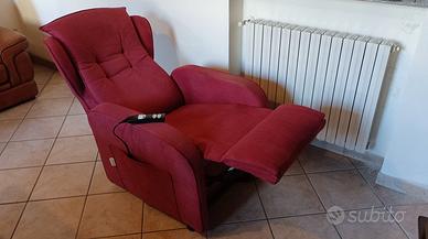 Poltrona elettrica reclinabile