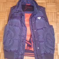 giubbotto donna imbottito smanicato 