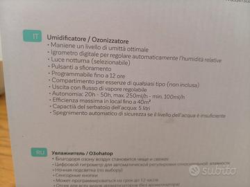umidificatore ambiente 
