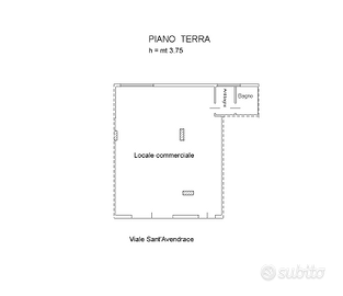 Locale a reddito - Viale Sant'Avendrace 141/143