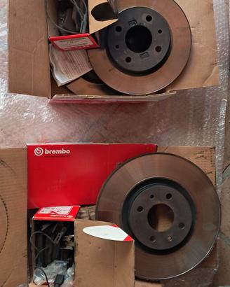Dischi Pastiglie Ant/Post per 595 abarth originali