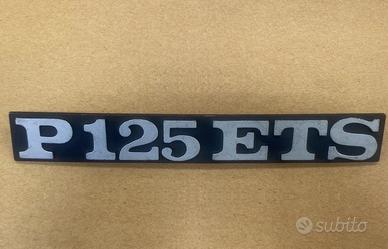 Targhetta vespa 125 ETS