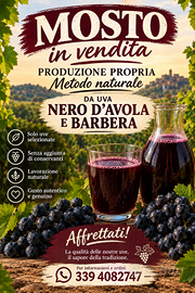ROSSO NERO D'AVOLA PRODUZIONE PROPRIA