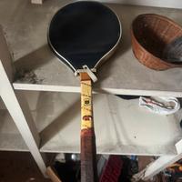 Racchetta da tennis vintage delio scudetto