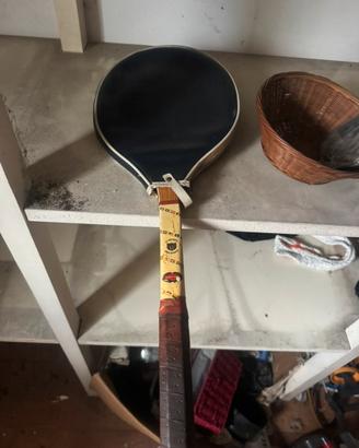 Racchetta da tennis vintage delio scudetto