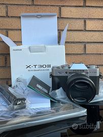 Fujifilm xt30 iii KIT nuova