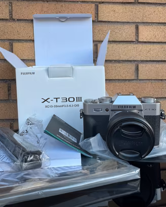 Fujifilm xt30 iii KIT nuova