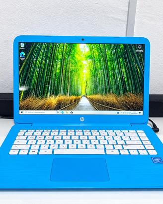 Pc portatile hp 14”pollici azzurro