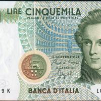 5.000 LIRE Bellini LC807719K FDS  Ciampi-Speziali
