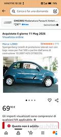 fasce paracolpi fiat 500