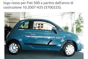 fasce paracolpi fiat 500