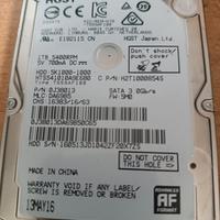Disco Rigido HGST 1TB  2.5 