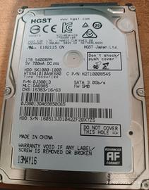 Disco Rigido HGST 1TB  2.5 