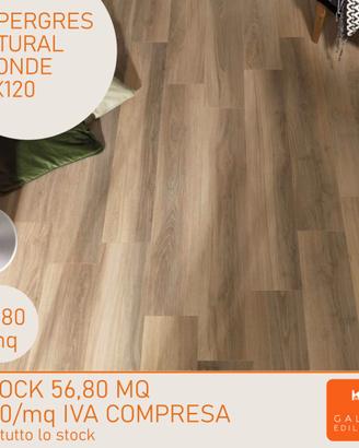 Piastrelle in gres porcellanato effetto legno