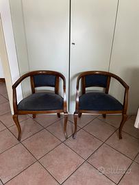 Coppia sedie antiche