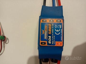 Regolatore da 60 A per aeromodellismo 