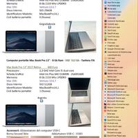 Mac Book Pro 13" 2017 Display Retina