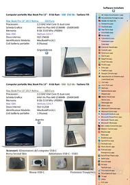 Mac Book Pro 13" 2017 Display Retina