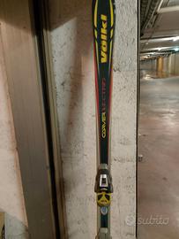 Sci Volki 1.77 cm con attacchi Salomon 