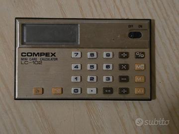 Vintage Calcolatrice COMPEX LC-102