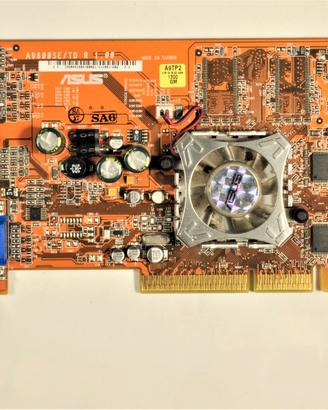 SCHEDA GRAFICA-ASUS ATI,Radeon 9600./PER PARTI