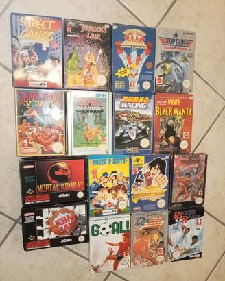 videogiochi Nintendo nes / super Nintendo 