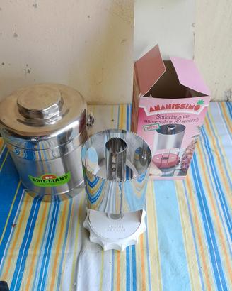 contenitore termico e sbuccia ananas