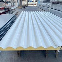 Pannello coibentato finto coppo bianco