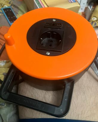 Avvolgicavo elettrico portatile