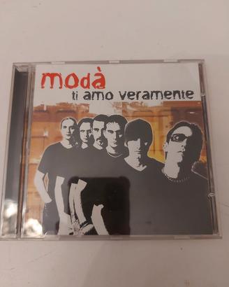 CD Modà Ti Amo Veramente 2004 Album Esordio