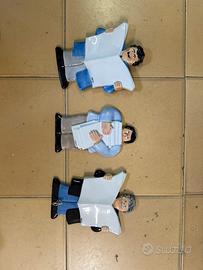 Statuine ceramica Robca originali - Set 3 pezzi