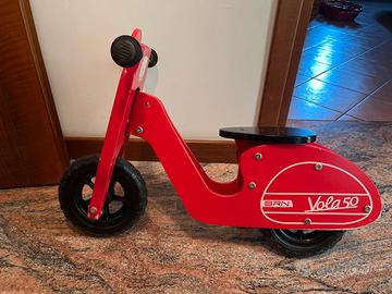 Bici bimbo senza pedali in legno