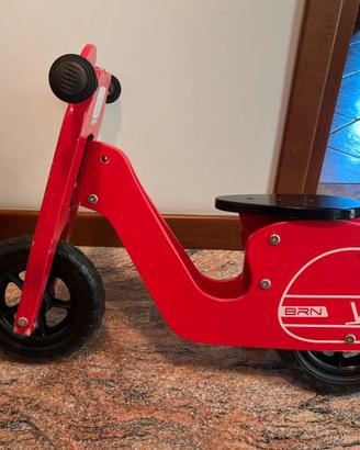Bici bimbo senza pedali in legno
