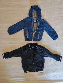 2 giacchini mezza stagione bambino – taglia 92 cm