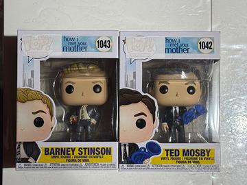 Funko Barney Stinton E Ted Mosby  1042 e 1043