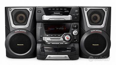 Stereo Panasonic SA-AK25 – 5 CD + Super Woofer