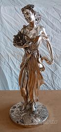Scultura MARCELLO GIORGIO in argento H 40 cm