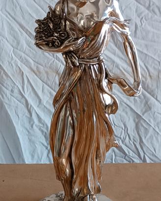 Scultura MARCELLO GIORGIO in argento H 40 cm